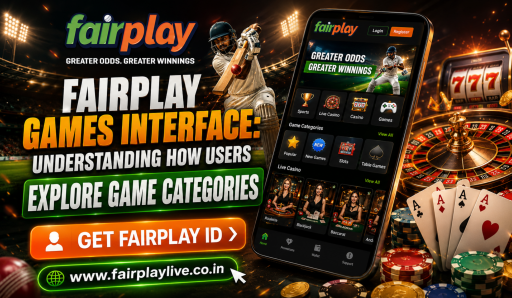 Fairplay Games Interface Understanding How Users Explore Game Categories