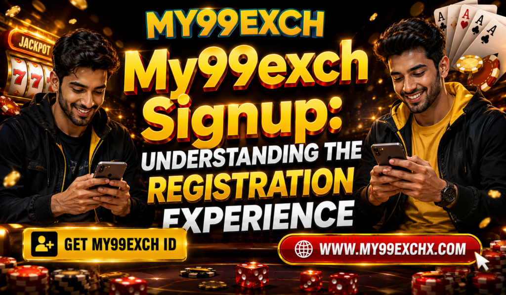 My99exch Signup Understanding the Registration Experience