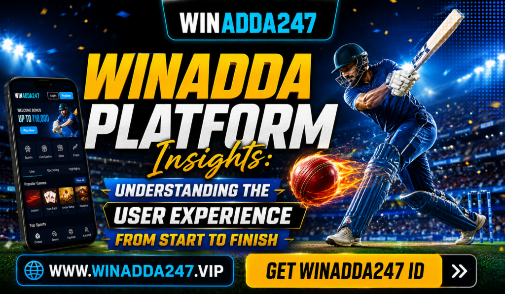 Winadda Platform Insights Understanding the User Experience From Start to Finish